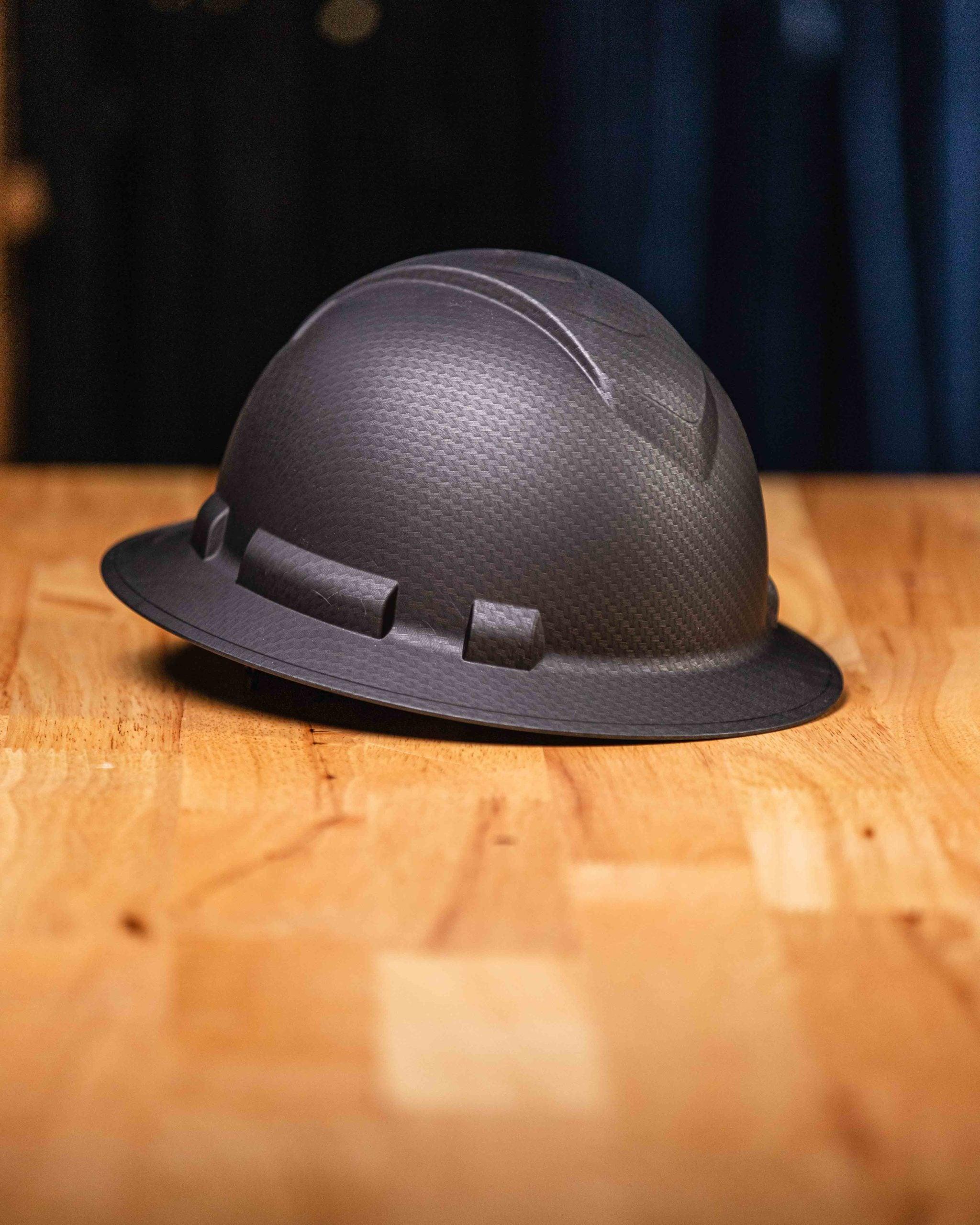 Ridgeline Full Brim Hard Hat (Matte Black) - Purpose-Built / Home of the Trades
