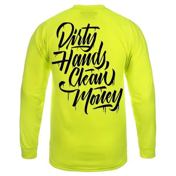 Stacked Long Sleeve (Lime) - Purpose-Built / Home of the Trades