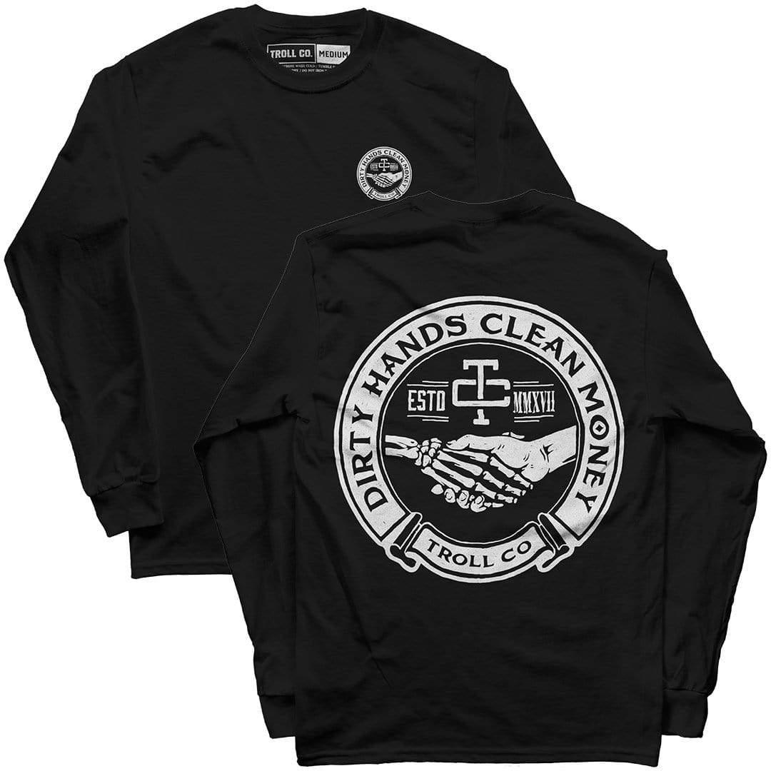 Haggler Long Sleeve Tee: Black - Purpose-Built / Home of the Trades