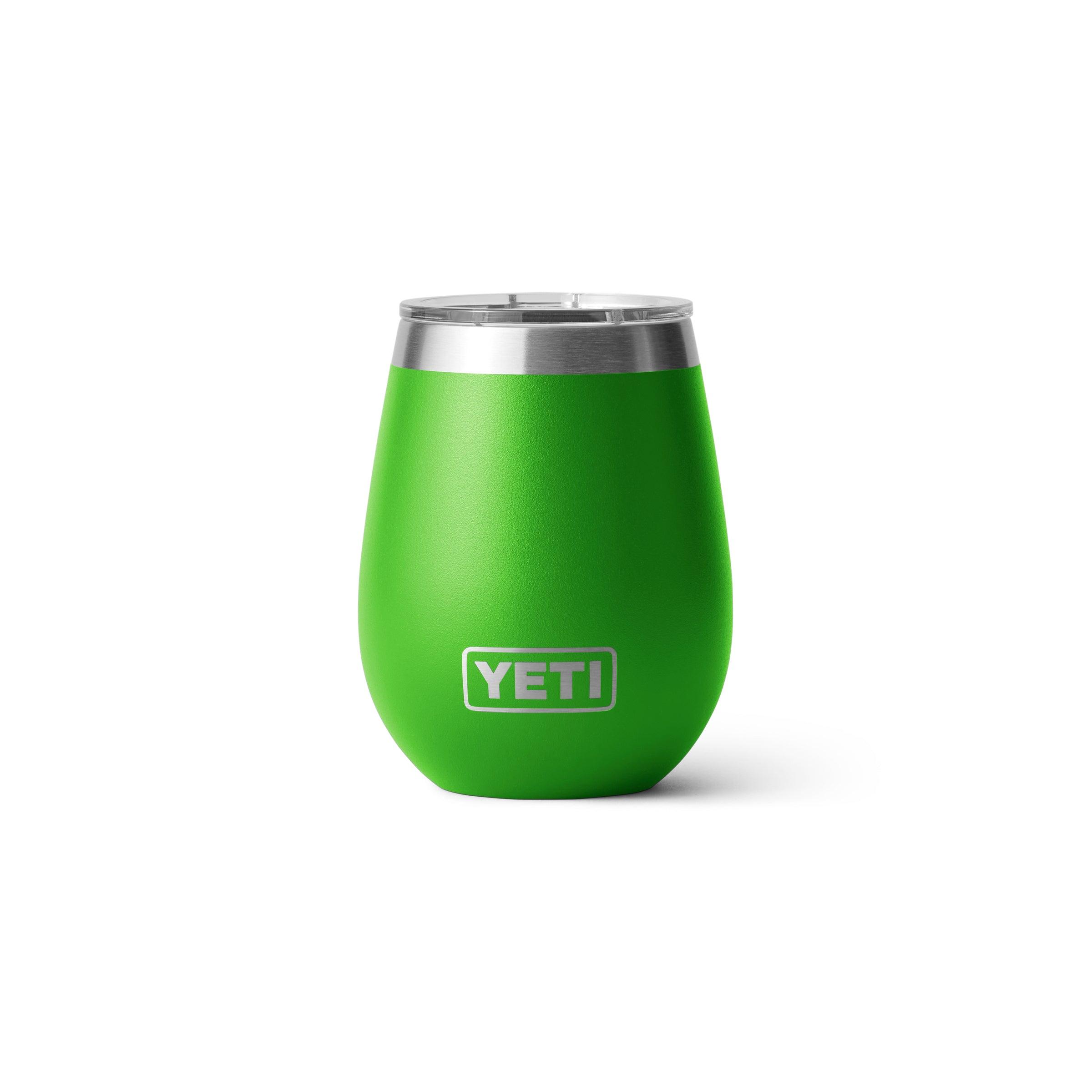 Rambler® 10 oz Wine Tumbler w/Magslider™ Lid - Canopy Green - Purpose-Built / Home of the Trades