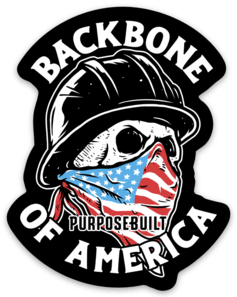 Backbone of America - 2.36in - Purpose-Built / Home of the Trades