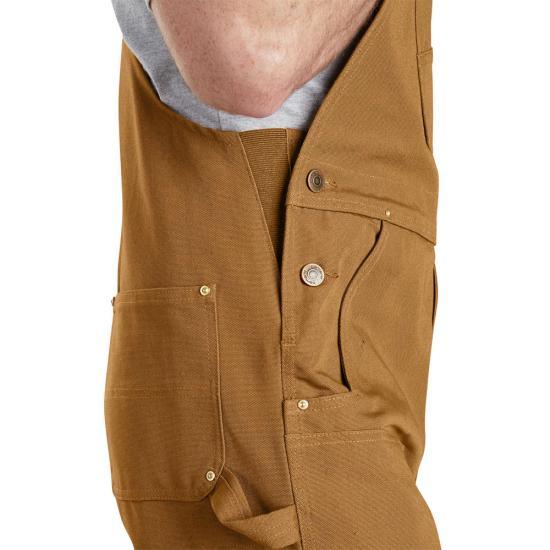 102776-211 - Duck Bib Overalls - Brown - Purpose-Built / Home of the Trades