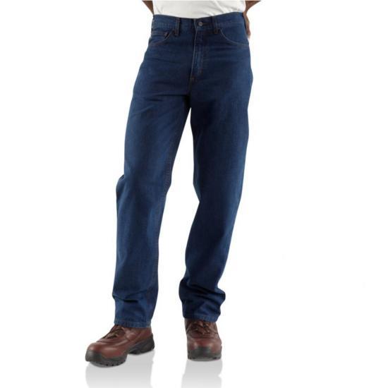 FRB100 - Flame Resistant Straight Leg Relaxed Fit Jean (Denim)(Denim) - Purpose-Built / Home of the Trades