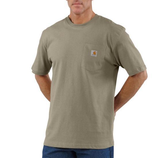 K87 - Loose fit heavyweight short-sleeve pocket t-shirt - Desert - Purpose-Built / Home of the Trades