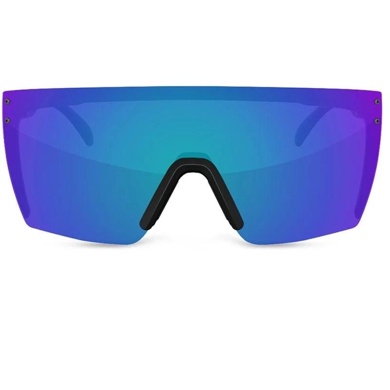 Lazer Face Sunglasses: Stars & Stripes USA Z87 Polarized Galaxy Blue Lens - Purpose-Built / Home of the Trades