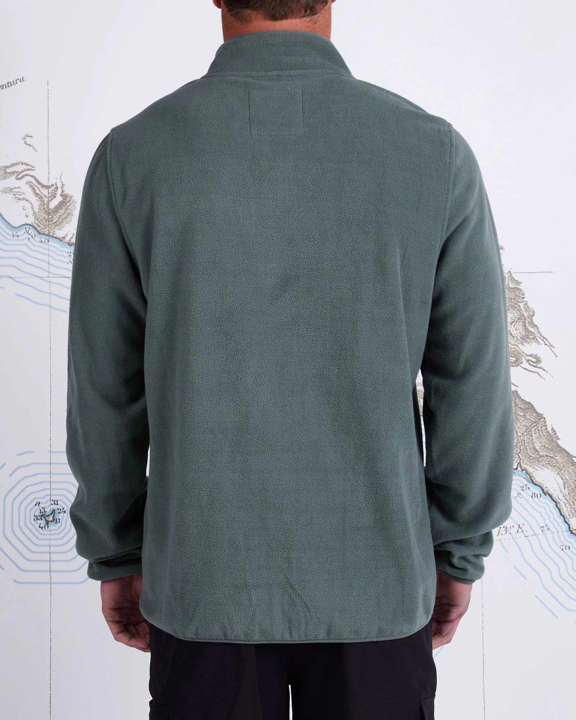Edgewater Pull Fleece Green