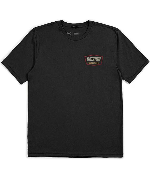 Regal s/s tee washed - black/sand