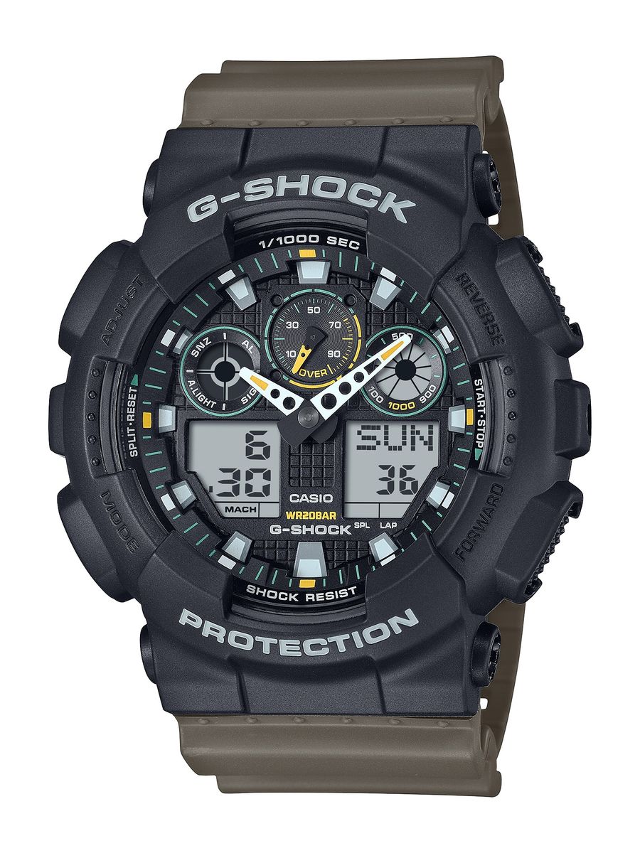 Analog-Digital GA-110 Series, Black and Tan