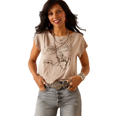 Women's Cowgirls S/S Tee - Savannah Heather