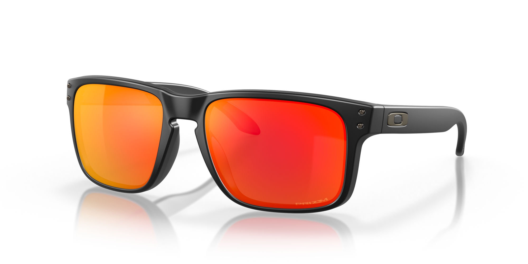 Holbrook Sunglasses - Matte Black/Prizm Ruby Lenses