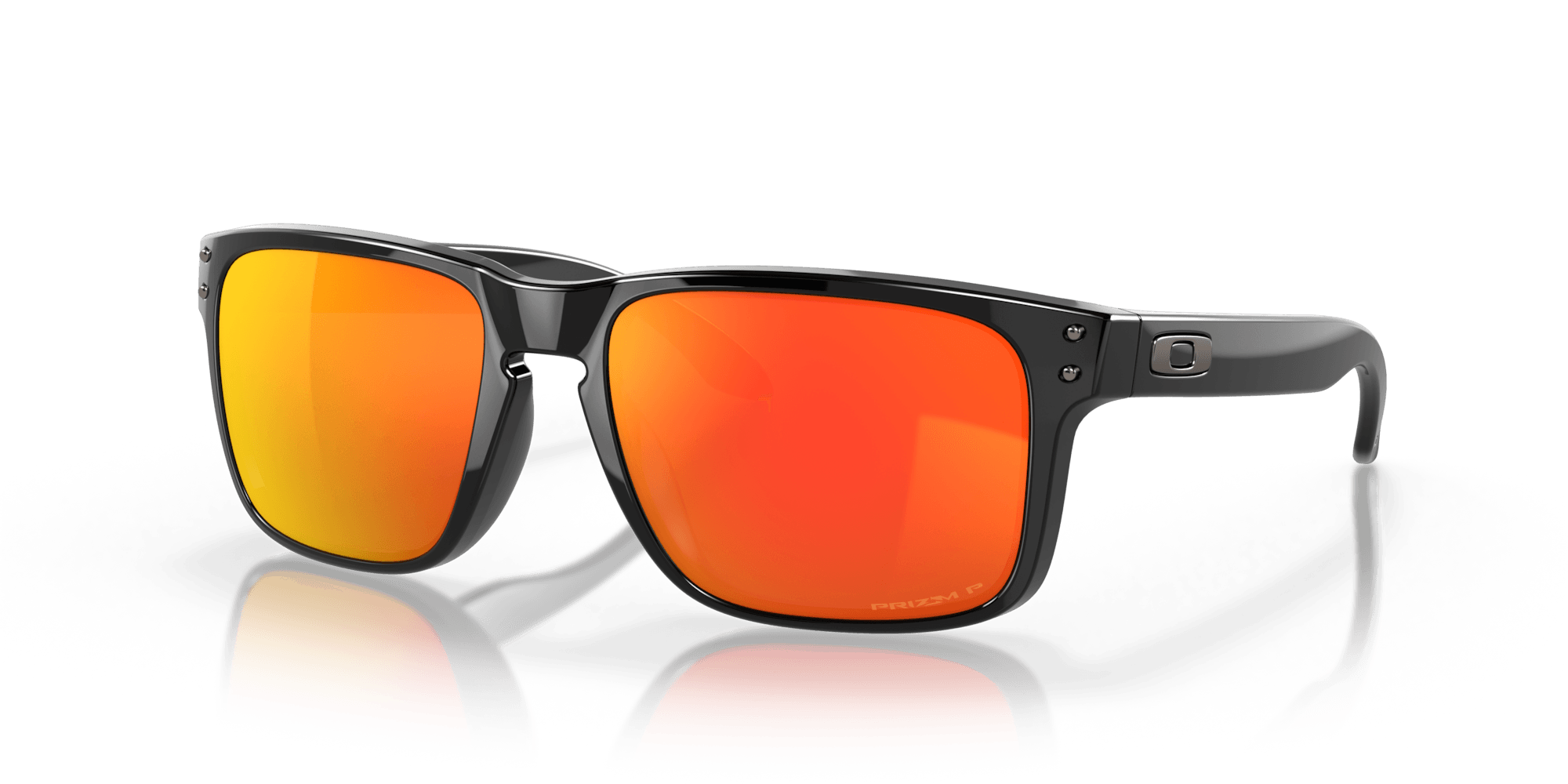 Holbrook Sunglasses - Polished Black/Prizm Ruby Polarized Lenses