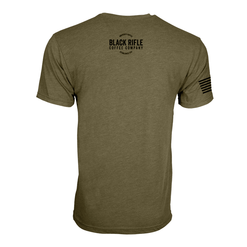 Coffee, or Die T-Shirt - Military Green