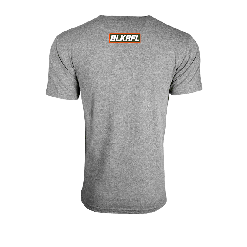 BLKRFL T-Shirt - Heather Grey - Purpose-Built / Home of the Trades