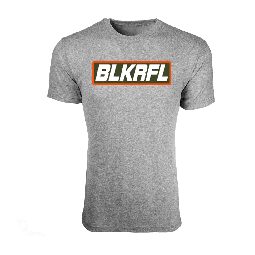 BLKRFL T-Shirt - Heather Grey - Purpose-Built / Home of the Trades