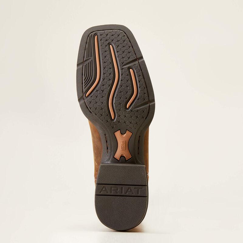 Sport Wide Square Toe Western Boot - Distressed Brown - Purpose-Built / Home of the Trades