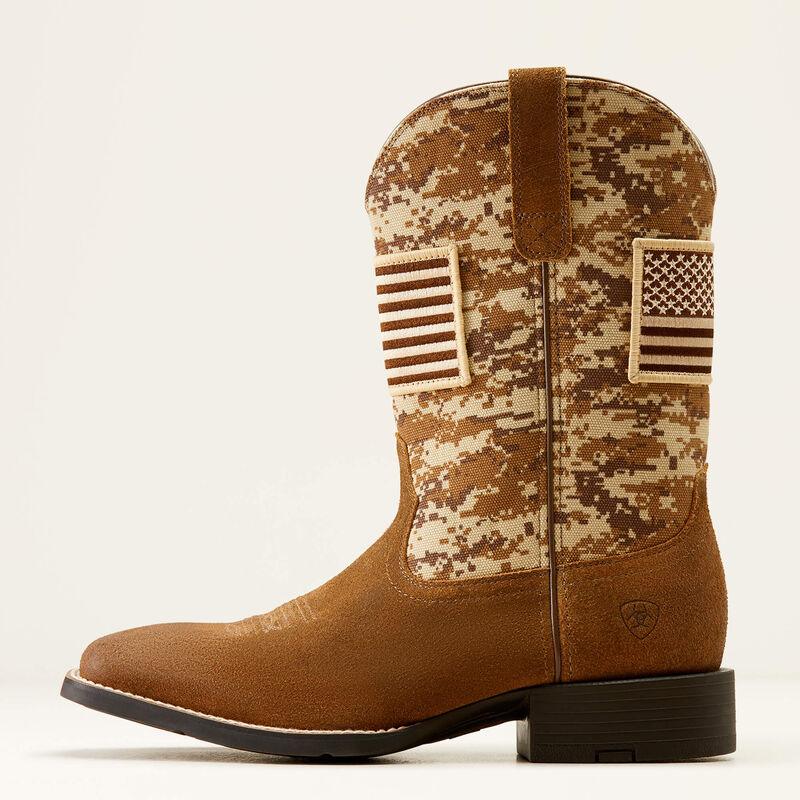 Sport Patriot Western Boot - Antique Mocha - Purpose-Built / Home of the Trades