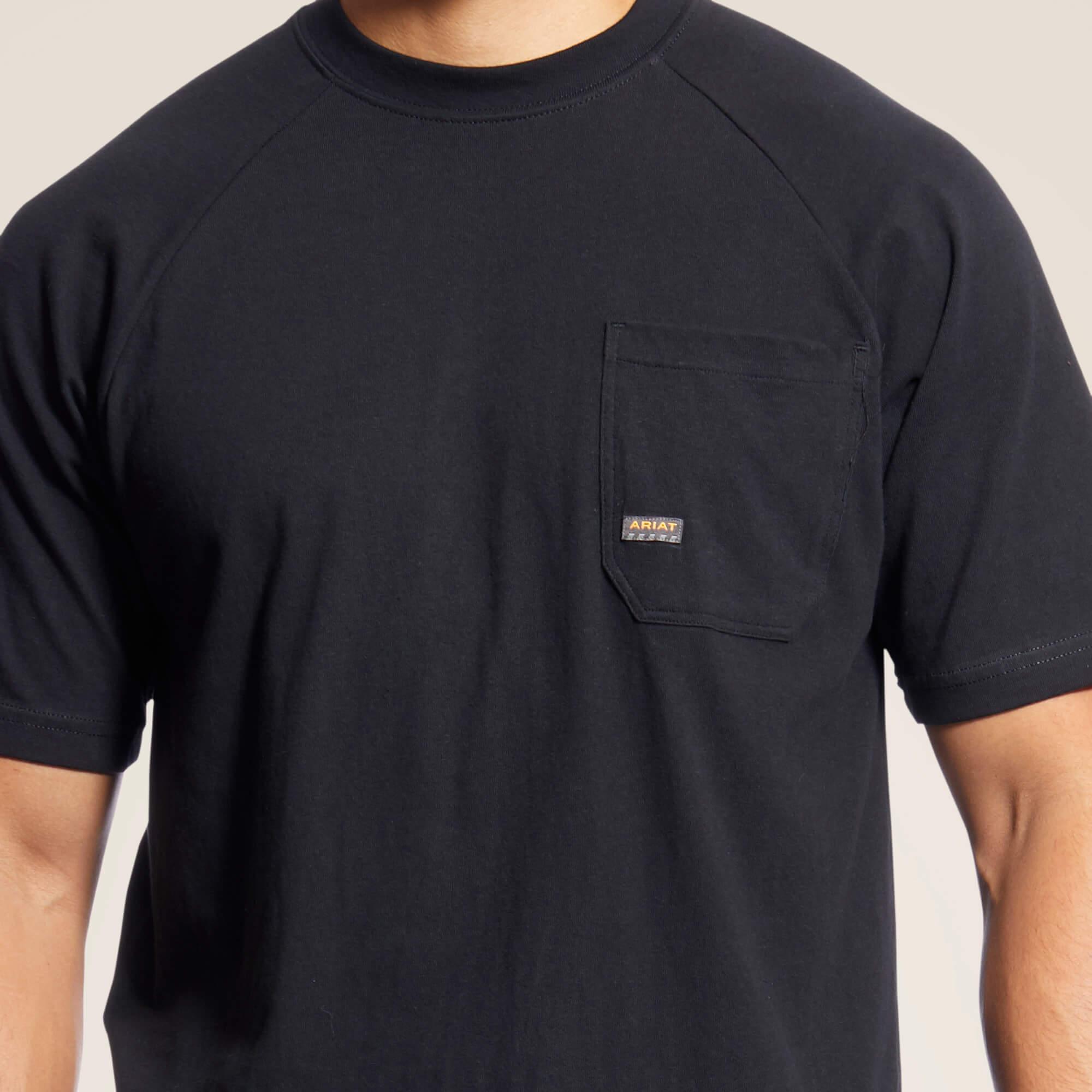 Rebar Cotton Strong T-Shirt - Black