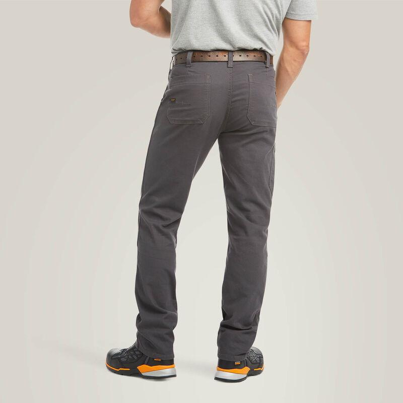 Rebar M4 Low Rise DuraStretch Made Tough Double Front Stackable Straight Leg Pant - Rebar Grey - Purpose-Built / Home of the Trades