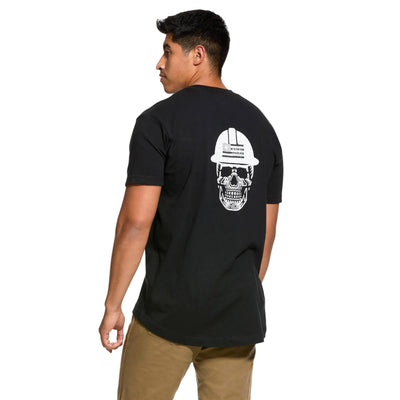 Rebar Cotton Strong Roughneck Graphic T-Shirt - Black