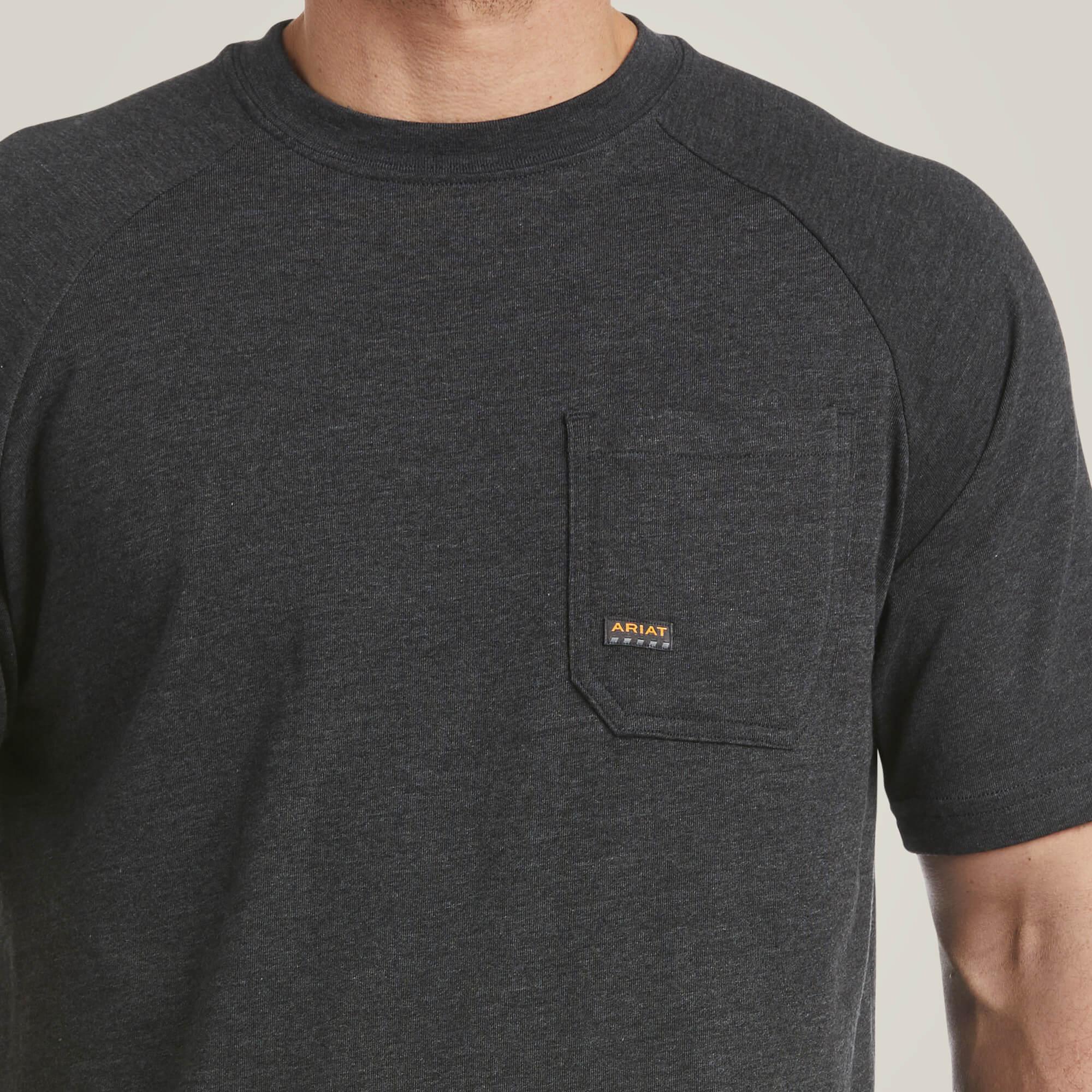Rebar Cotton Strong T-Shirt - Charcoal Heather - Purpose-Built / Home of the Trades