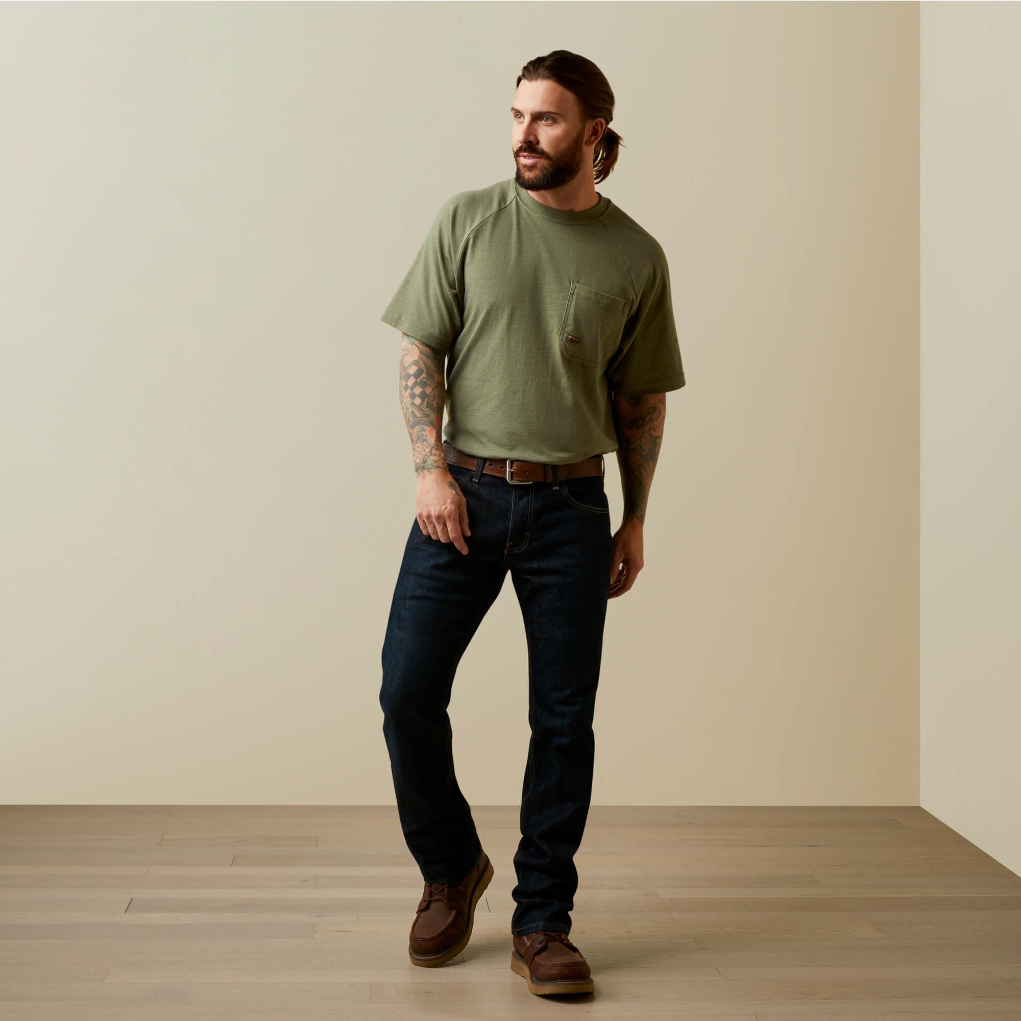 Rebar M7 Slim DuraStretch Basic Stackable Straight Leg Jean - Purpose-Built / Home of the Trades