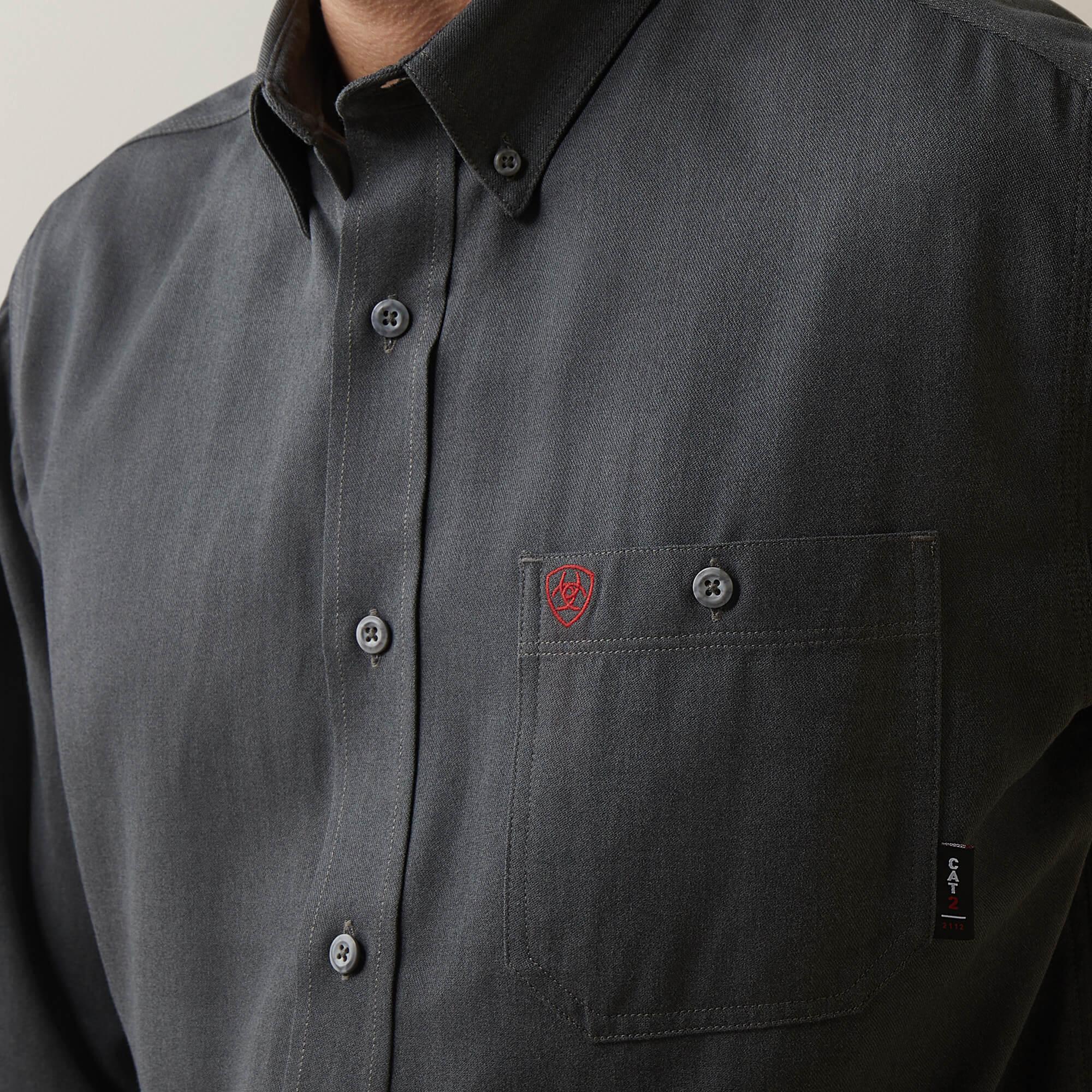 FR Air Inherent Work Shirt - Charcoal Heather - Purpose-Built / Home of the Trades