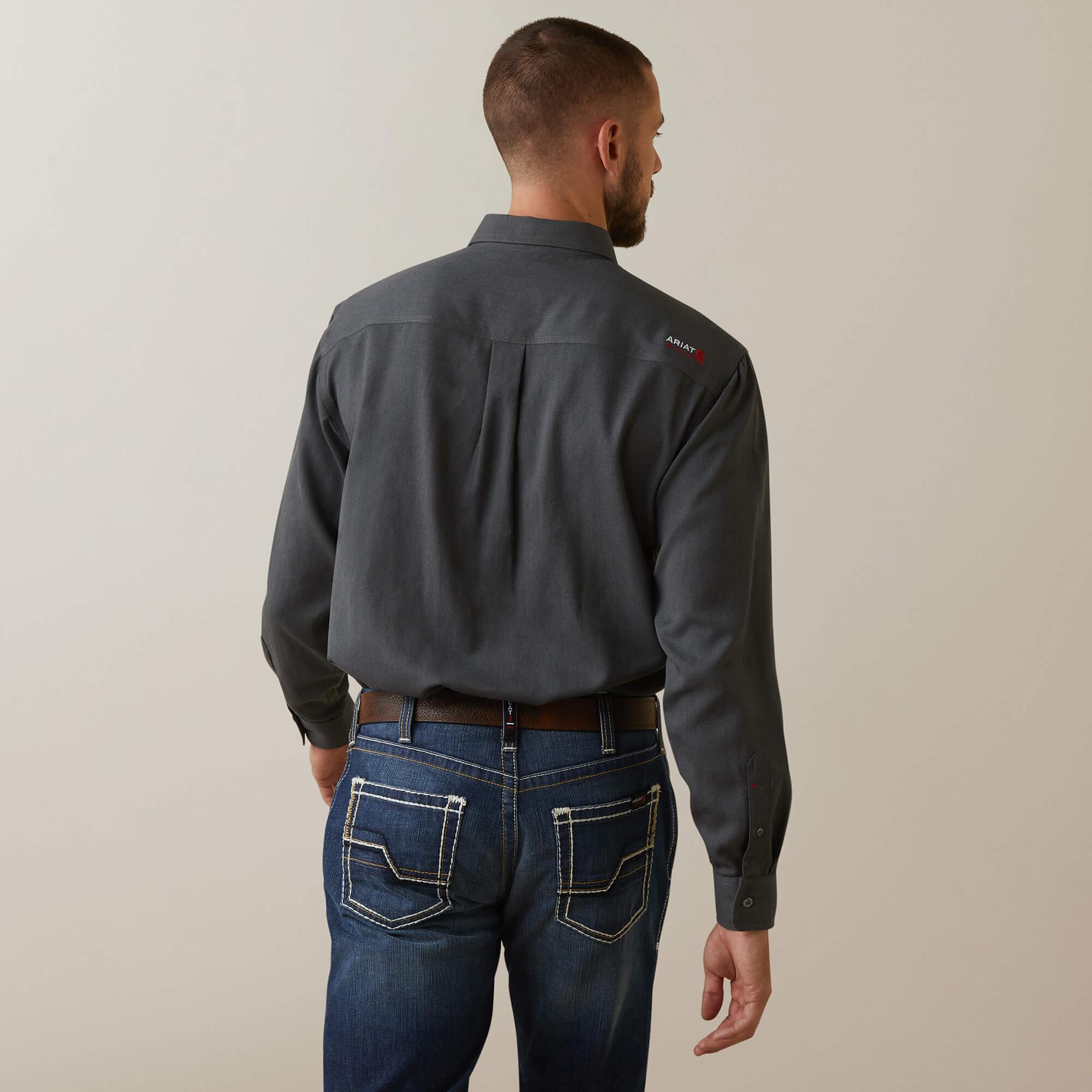 FR Air Inherent Work Shirt - Charcoal Heather - Purpose-Built / Home of the Trades