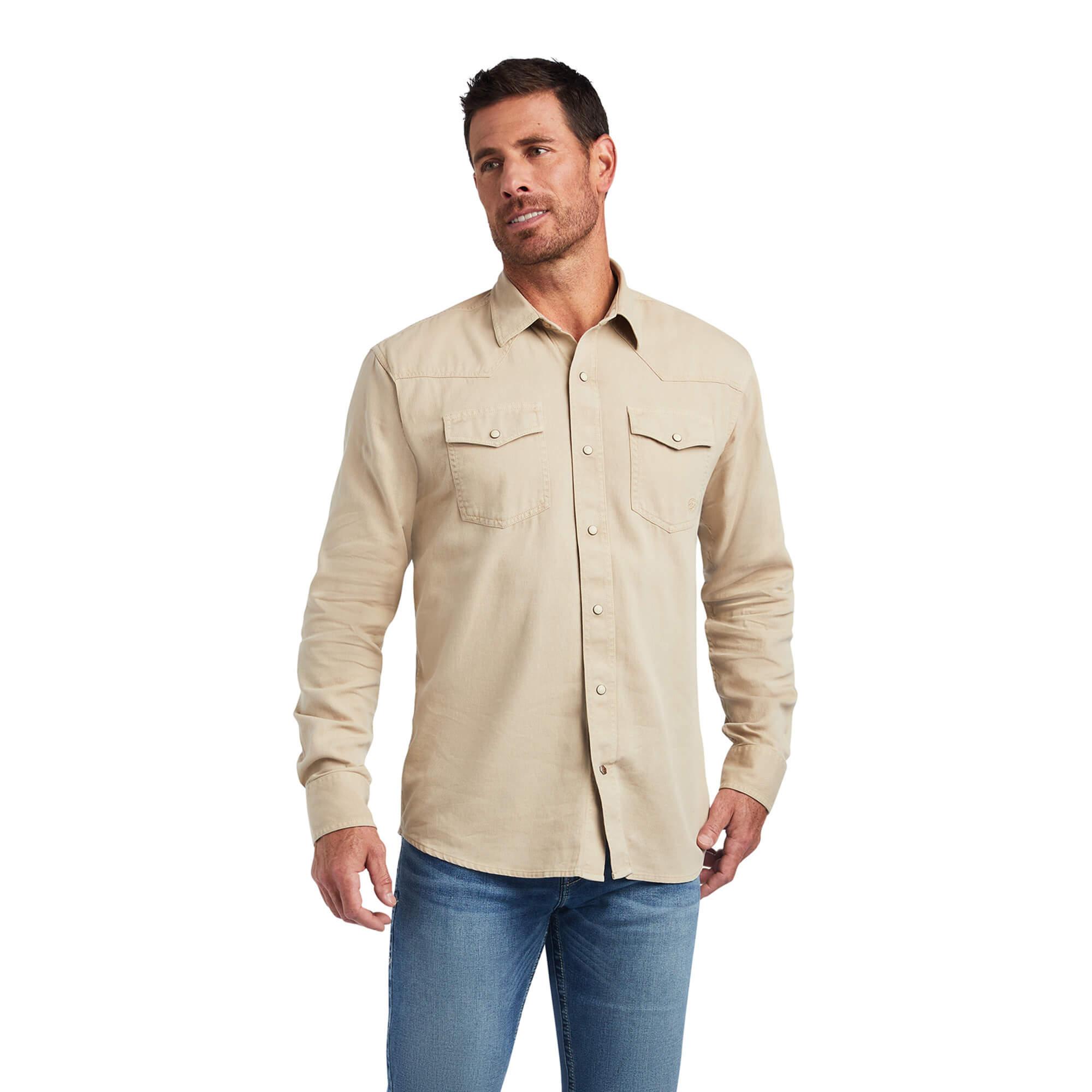 Jurlington Retro Fit Shirt - White Pepper - Purpose-Built / Home of the Trades