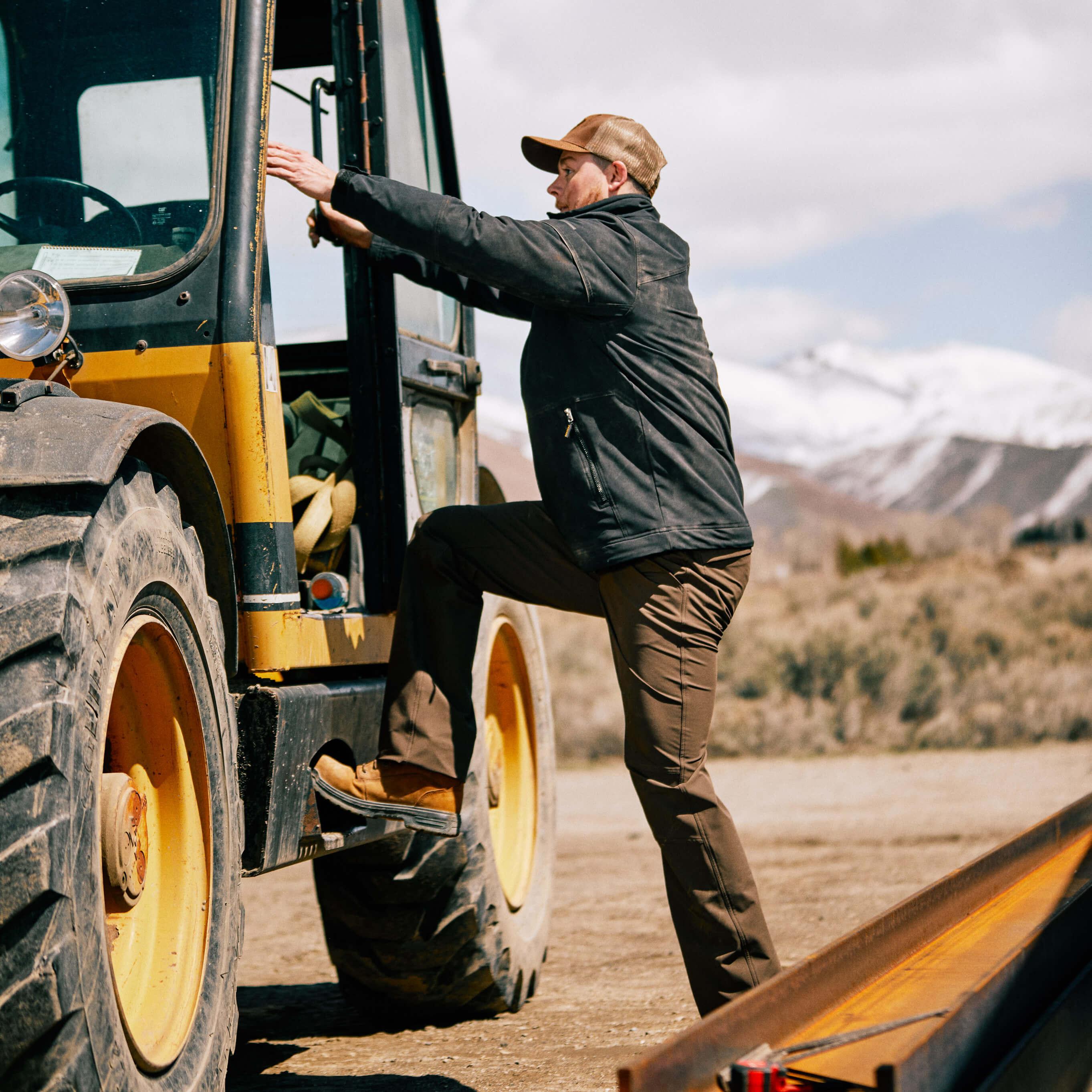 Rebar DriTEK DuraStretch Insulated Jacket - Black - Purpose-Built / Home of the Trades
