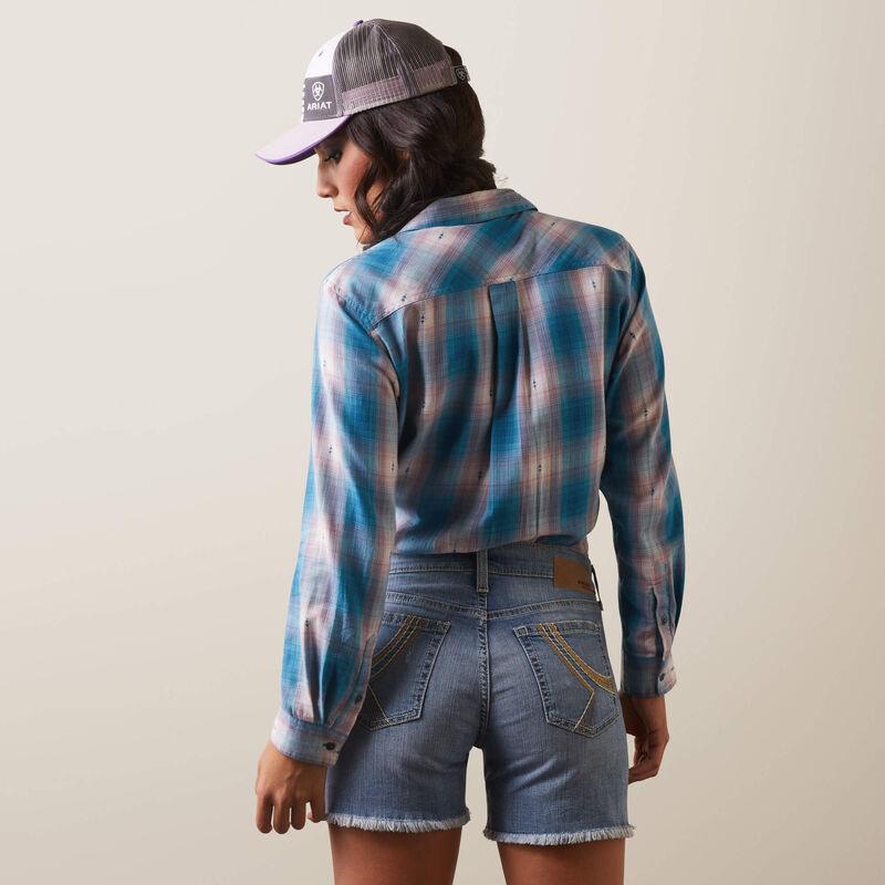 Women's REAL Billie Jean Shirt - Dobby Plaid - Purpose-Built / Home of the Trades