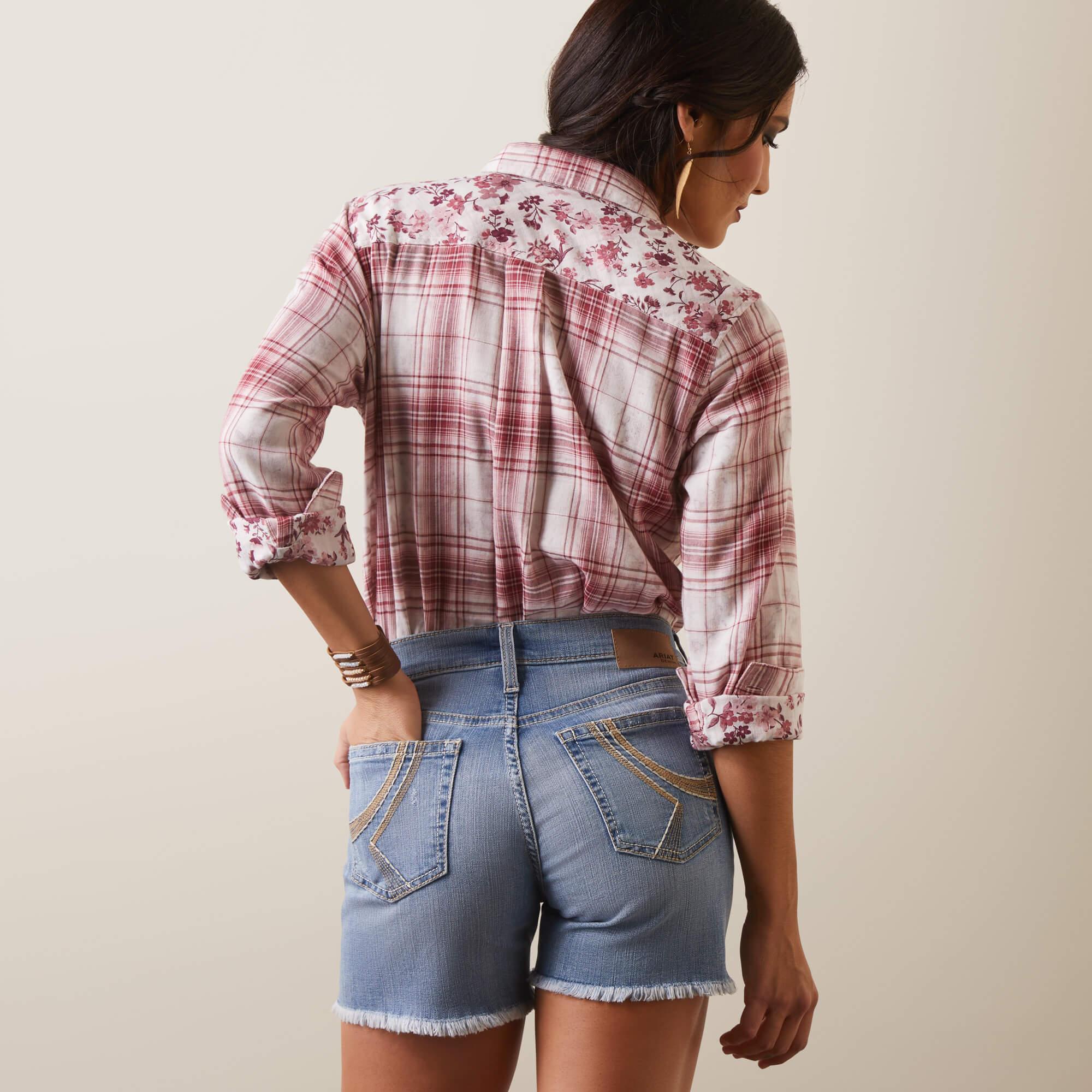 Women's REAL Billie Jean Shirt - Willa Plaid - Purpose-Built / Home of the Trades