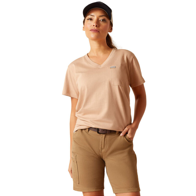 WOMENS RBR COTTON STRONG US RS SS TSHRT TPE