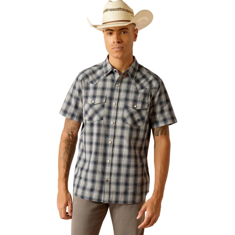 Haven Retro Fit Shirt - Deep Pond