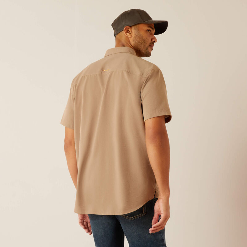 Rebar Made Tough 360 AirFlow Work Shirt, Khaki