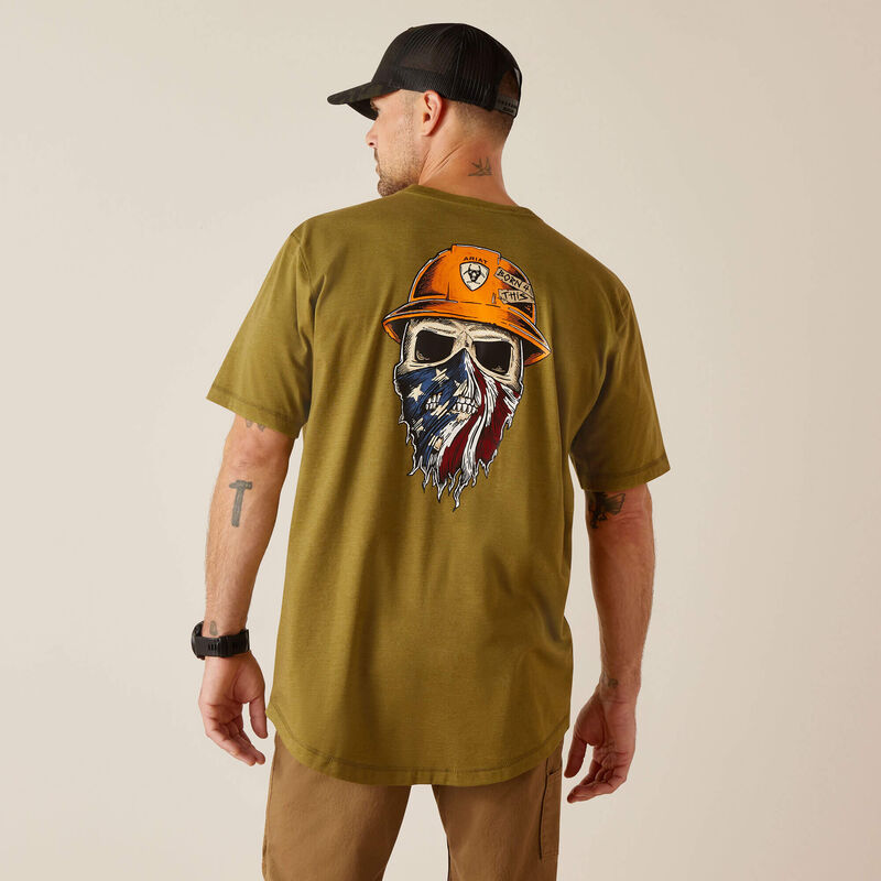 Rebar Workman Born For This T-Shirt - Lichen Heather