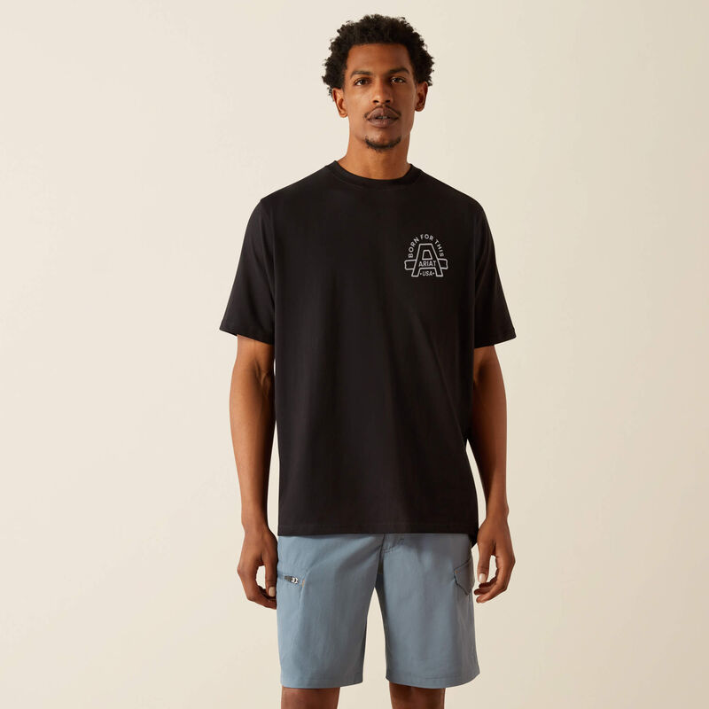 Cotton Strong Hard Head T-Shirt, SS. Black