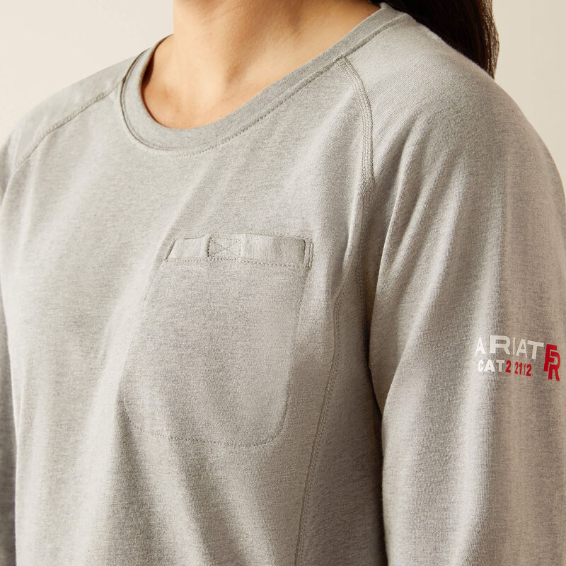 Women's FR Air Bolt T-Shirt - Heather Grey