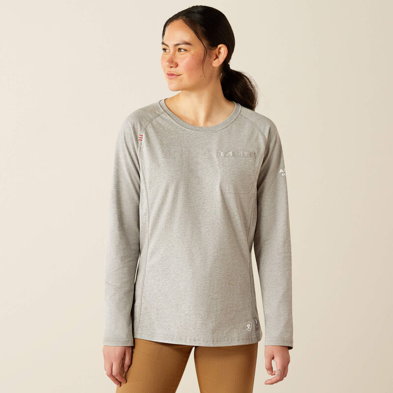 Women's FR Air Bolt T-Shirt - Heather Grey