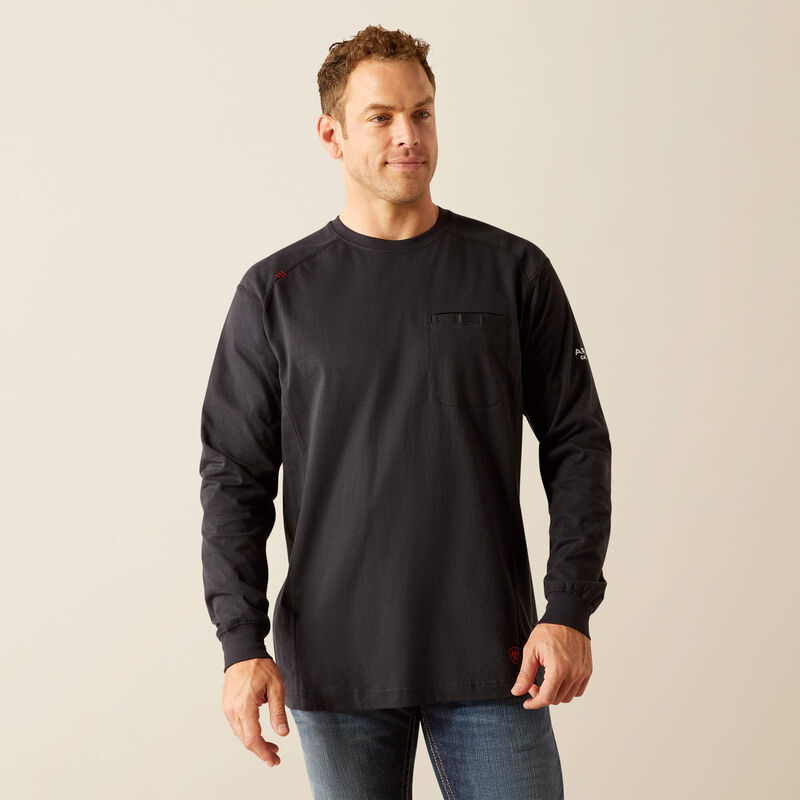 FR Air American Scream T-Shirt, Long Sleeve Black