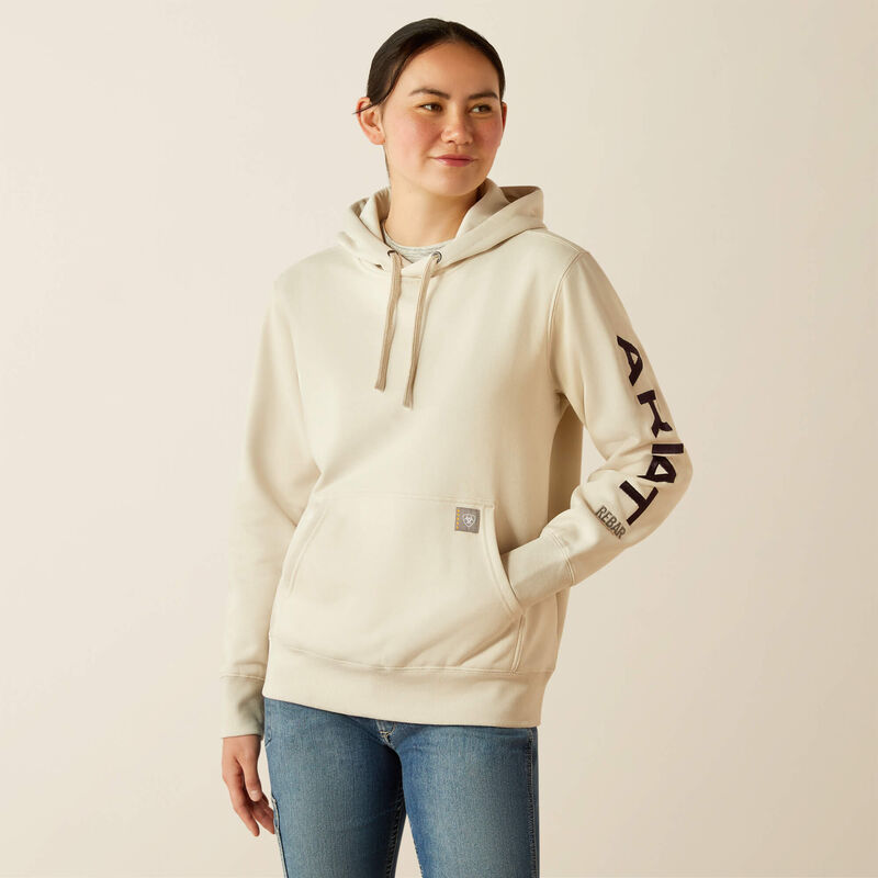 Women's Graphic Hoodie, Moonbeam/Blackberry