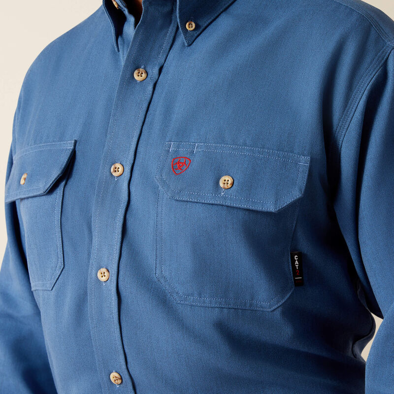 FR Air Inherent Work Shirt - Medium Blue