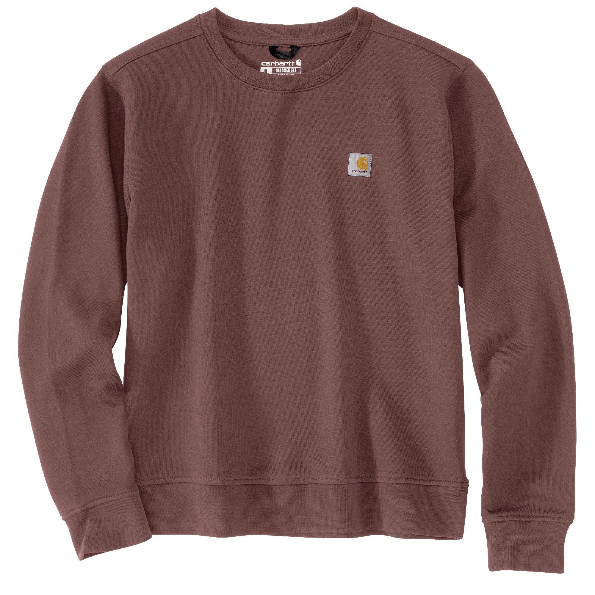 Spring 2024 Relaxed Fit Midweight French Terry Crewneck Sweatshirt - Apple Butter - Purpose-Built / Home of the Trades