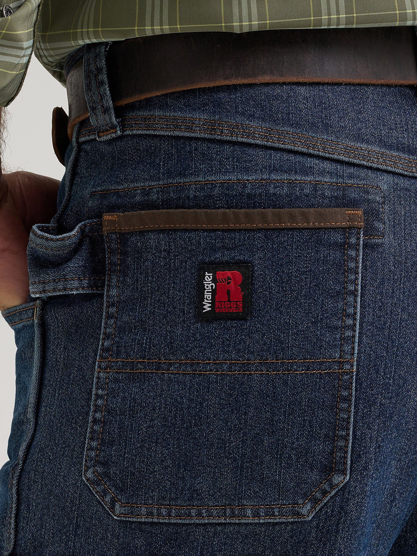 Wrangler® Riggs Workwear® Denim Utility Jean- Dark Wash