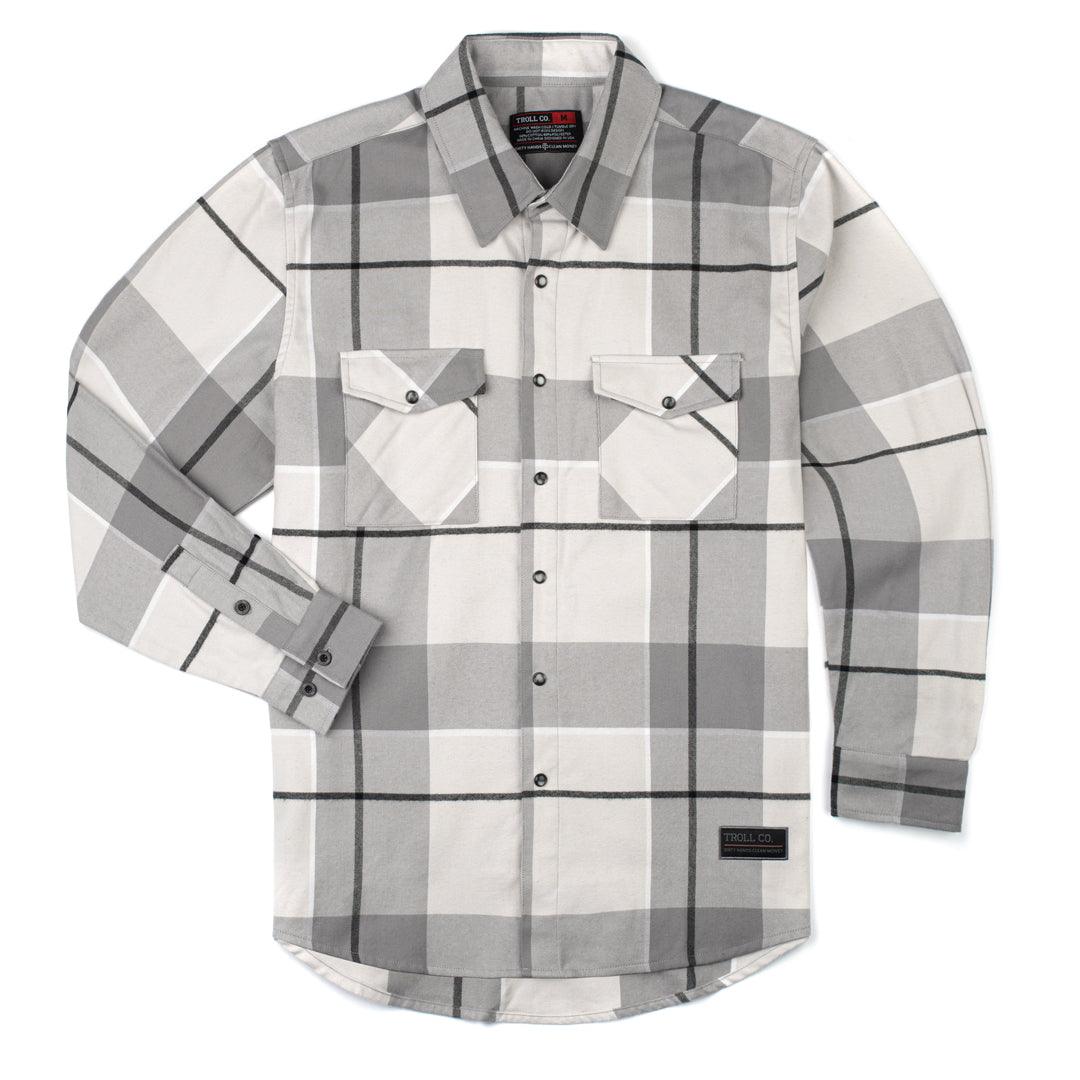 Pierce Flannel: Grey, White, Black - Purpose-Built / Home of the Trades