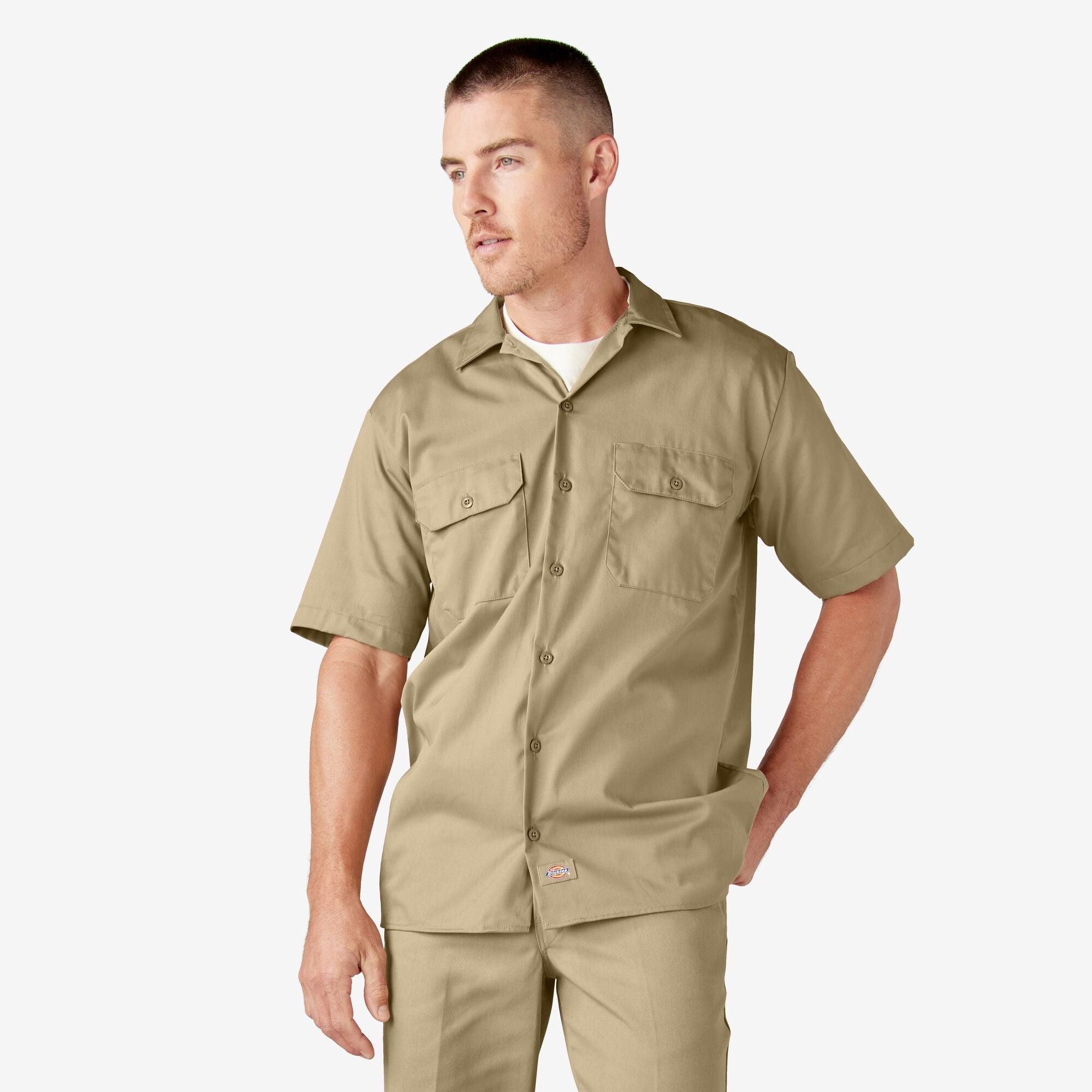 Short Sleeve Work Shirt, Khaki - Purpose-Built / Home of the Trades