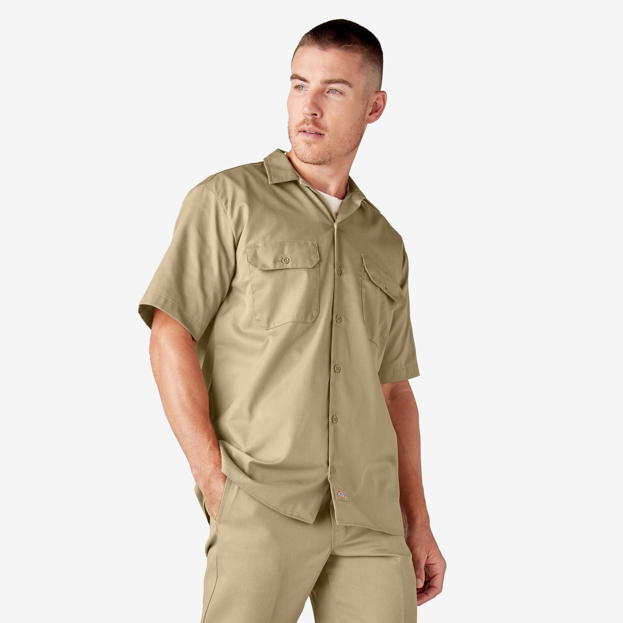 Short Sleeve Work Shirt, Khaki - Purpose-Built / Home of the Trades