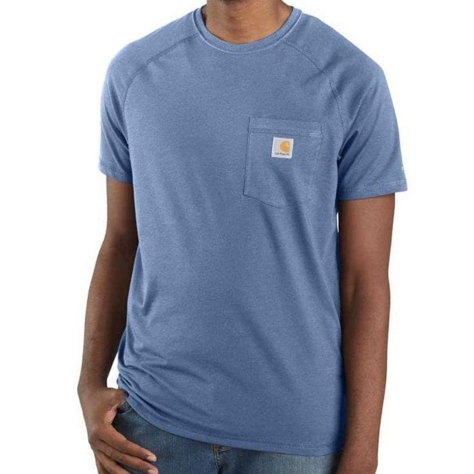 Force Delmont Short Sleeve Pocket T-Shirt - Coastal - Purpose-Built / Home of the Trades