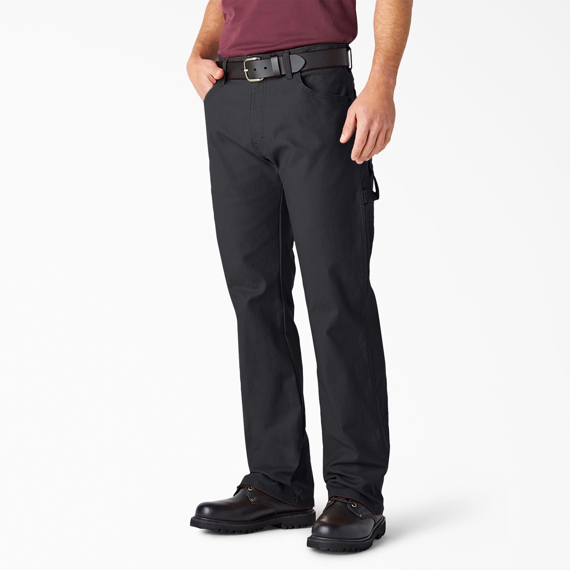 Relaxed Fit Heavyweight Duck Carpenter Pants, Black - Purpose-Built / Home of the Trades