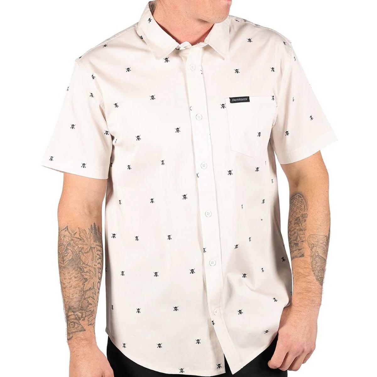 Jasper SS Button-Up - Off-White