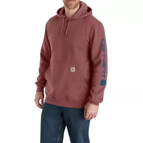 Spring 2024 K288 Loose Fit Midweight Logo Sleeve Graphic Hoodie - Apple Butter - Purpose-Built / Home of the Trades